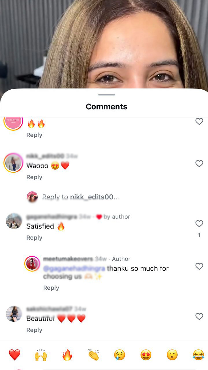 Bridal makeup service at MeetuMakeovers Delhi